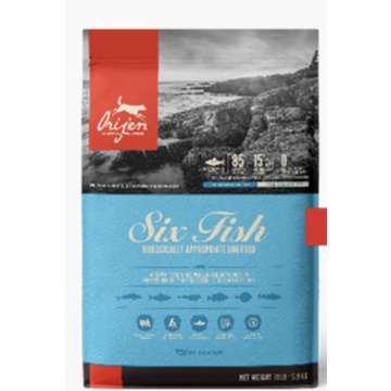 ORIJEN SIX FISH FOR DOG - HẠT CHẤT LƯỢNG CAO ĐẲNG CẤP THẾ GIỚI CHO CHÓ Bao 340g