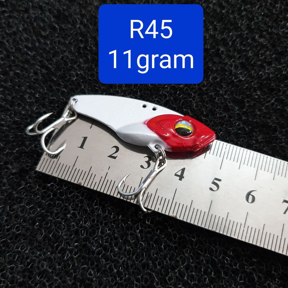 Cá sắt R45  / Mồi giả Câu lure chuyên lóc chẽm / 4.5cm 11gr