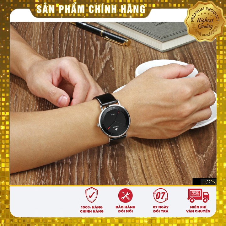 ⌚️ ĐỒNG HỒ NAM WWOOR 8827 DÂY DA CAO CẤP,MẶT TRÒN(chính hãng) SALE