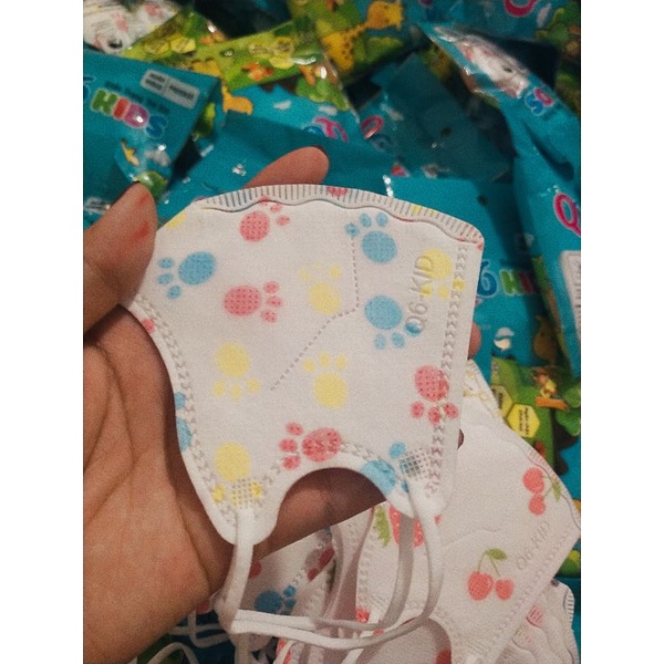 Combo 5 gói khẩu trang Q6 cho bé từ 1-6 tuổi