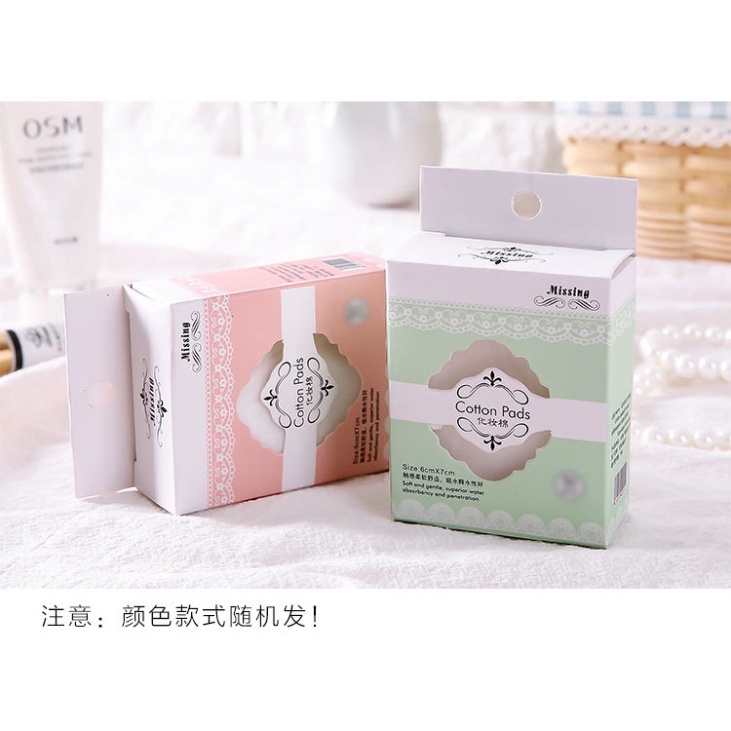 Hộp bông tẩy trang mini 40 miếng ILY
