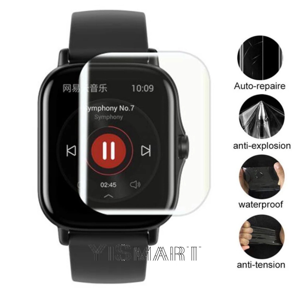 Miếng dán bảo vệ màn hình bằng TPU mềm dành cho đồng hồ thông minh Amazfit GTS 3 GTS3 GTS2 Mini GTR 3 Pro GTR3
