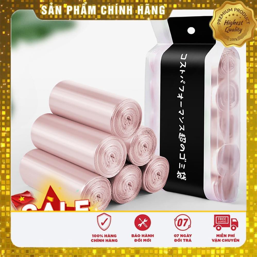 Set 5 Cuộn Rác Tự Tiêu Nhật ( Set 5= 100 Túi) Tự Hủy Sinh Học