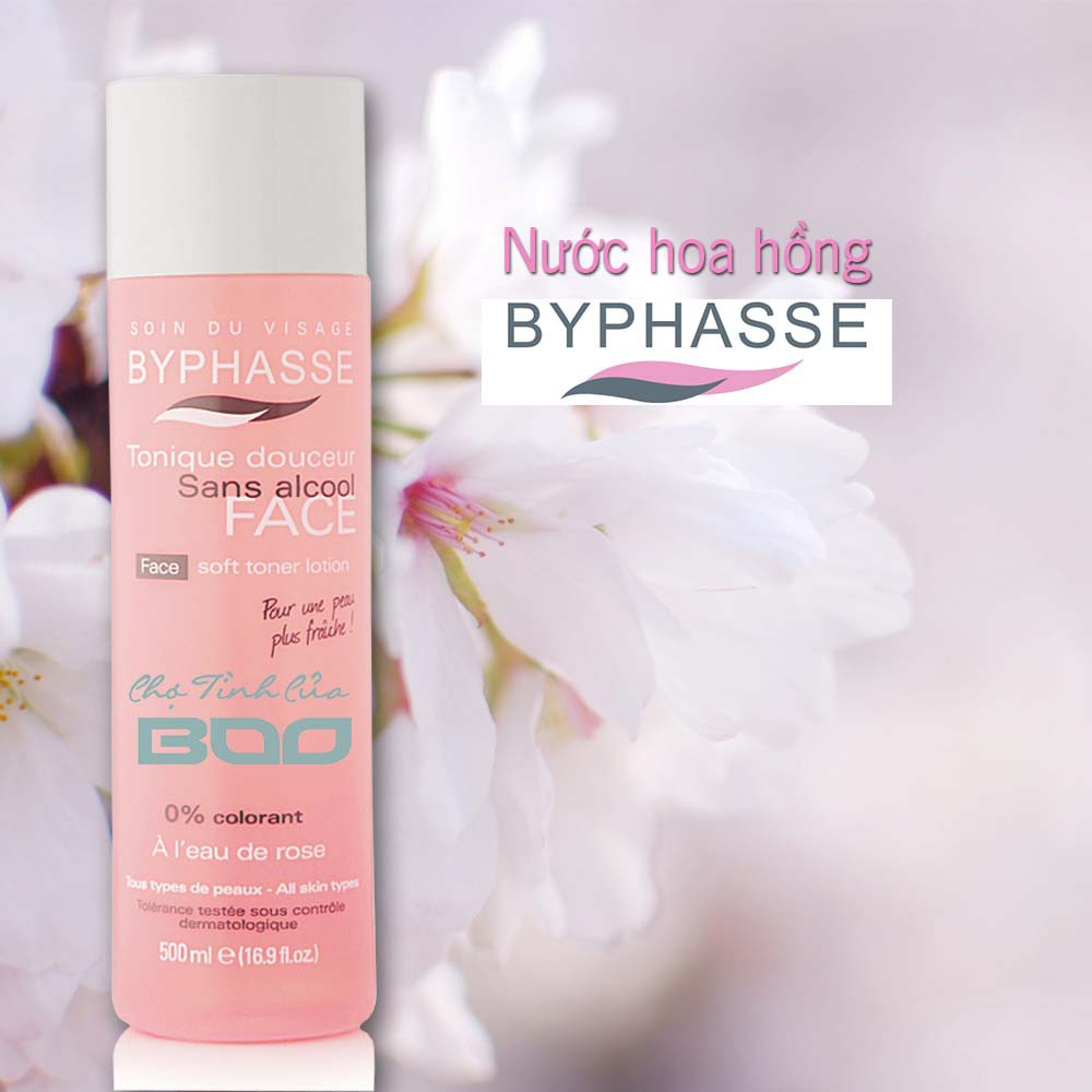 Toner Byphasse Lotion tonique Douceur face 500ml