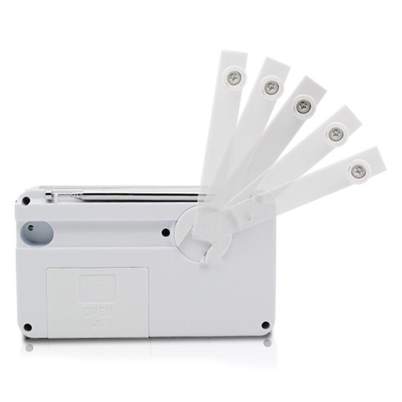Radio AM / FM Sử Dụng Năng Lượng Mặt Trời Có Đèn Pin Tiện Dụng