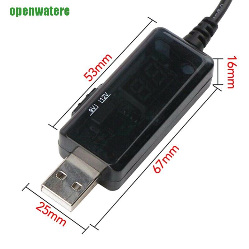 Dây Cáp Tăng Áp Usb 5v Lên Lên 9v 12v 1a