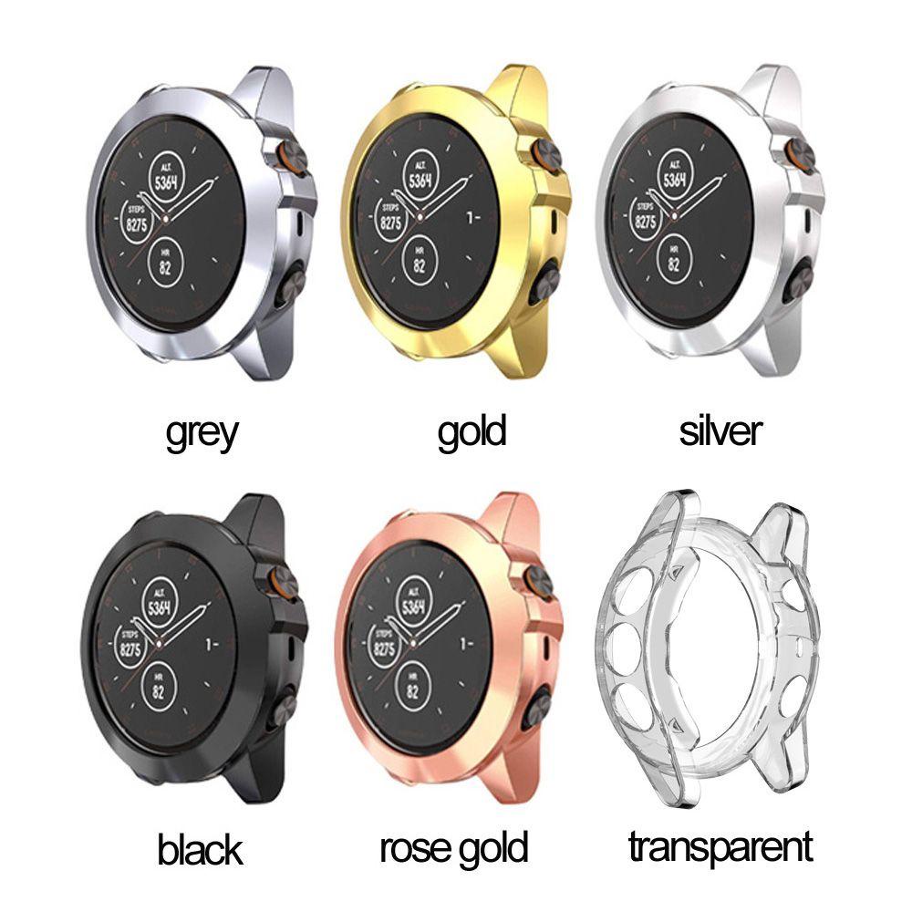 MYRONGVN Ốp Bảo Vệ Mặt Đồng Hồ Thông Minh Garmin Fenix 5X