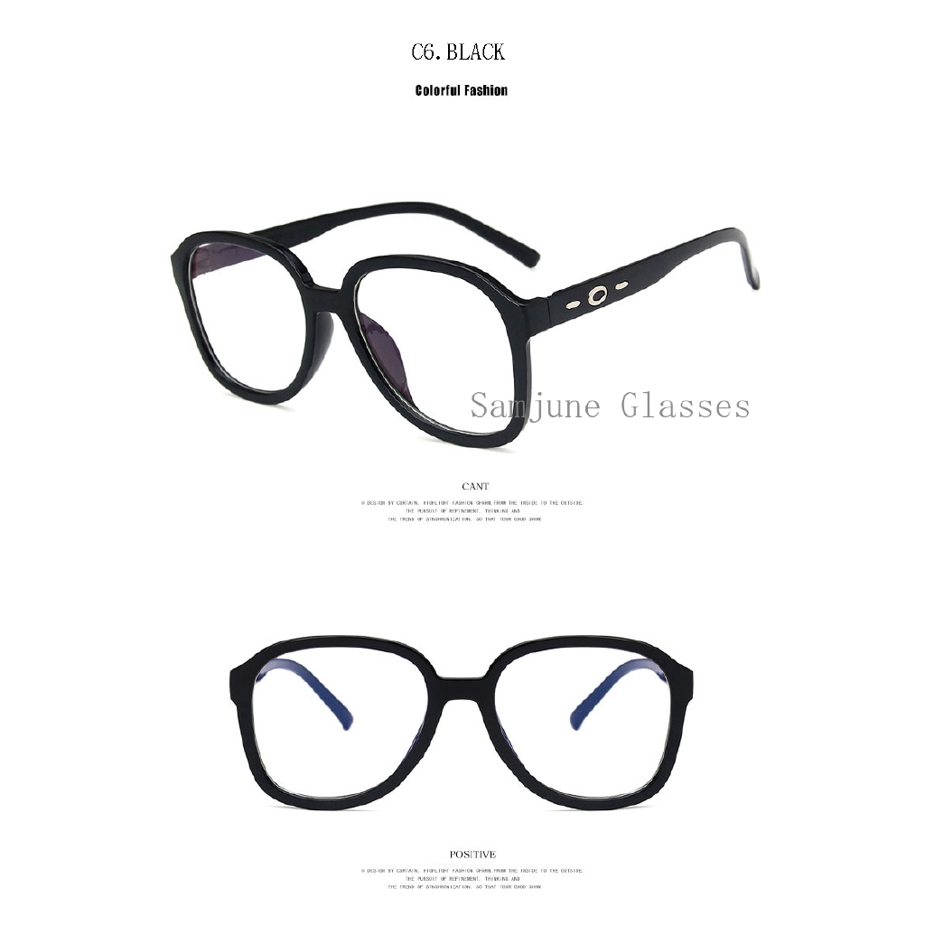 Kính mát Samjune gọng vuông thời trang retro cho nữ