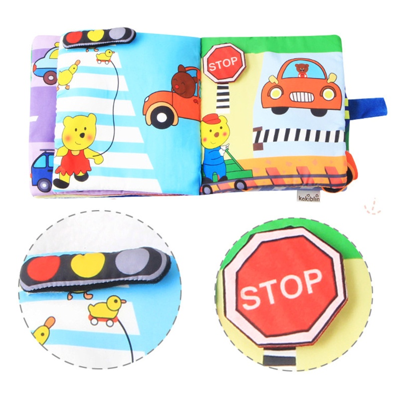 Sách Vải Hỗ Trợ Dạy Học Theo Phương Pháp Montessori Cho Bé