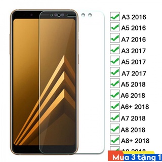 Kính cường lực bảo vệ màn hình toàn diện cho Samsung A3 A5 A6 A7 A8 a8s A9 A9S A12 Star Pro Lite Plus 2016 2017 2018 2019