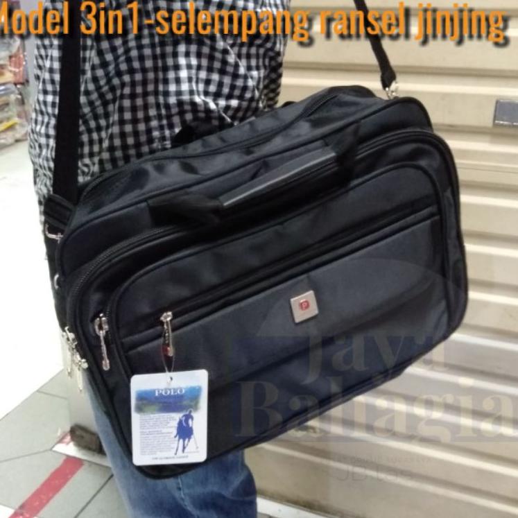 Túi công sở JINJING JB 3 trong 1 POLO INTERCLUB 17 INCH thân thiện với môi trường | BigBuy360 - bigbuy360.vn