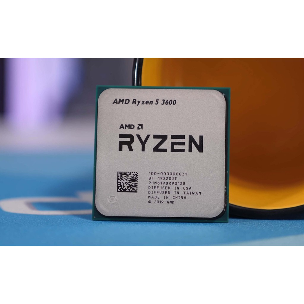 AMD Ryzen 5 3600 (3.6GHz turbo up to 4.2GHz, 6 nhân 12 luồng, 32MB Cache, 65W)-Socket AM4