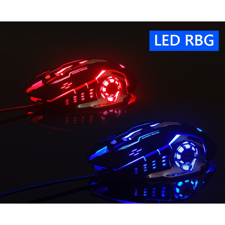 Chuột gaming có dây AULA S20 - Đèn LED RBG - Hàng chính hãng có sẵn