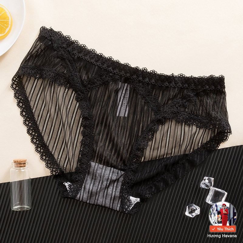 Quần lot nữ ren lưới cạp thấp HAVANA - quần chip nữ ren đẹp cho mùa hè sexy FLQ34 | BigBuy360 - bigbuy360.vn