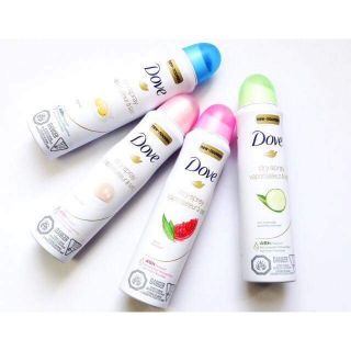 Xịt khử mùi dove dry spray anti-perspirant 48hr.