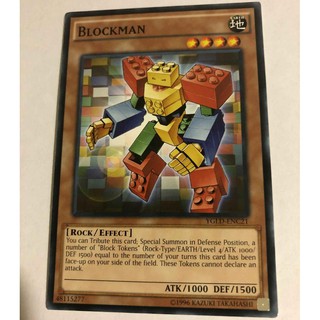 Bài yugioh - blockman (effect hy sinh tạo ra block token bằng số lượng lá bài trên tay)