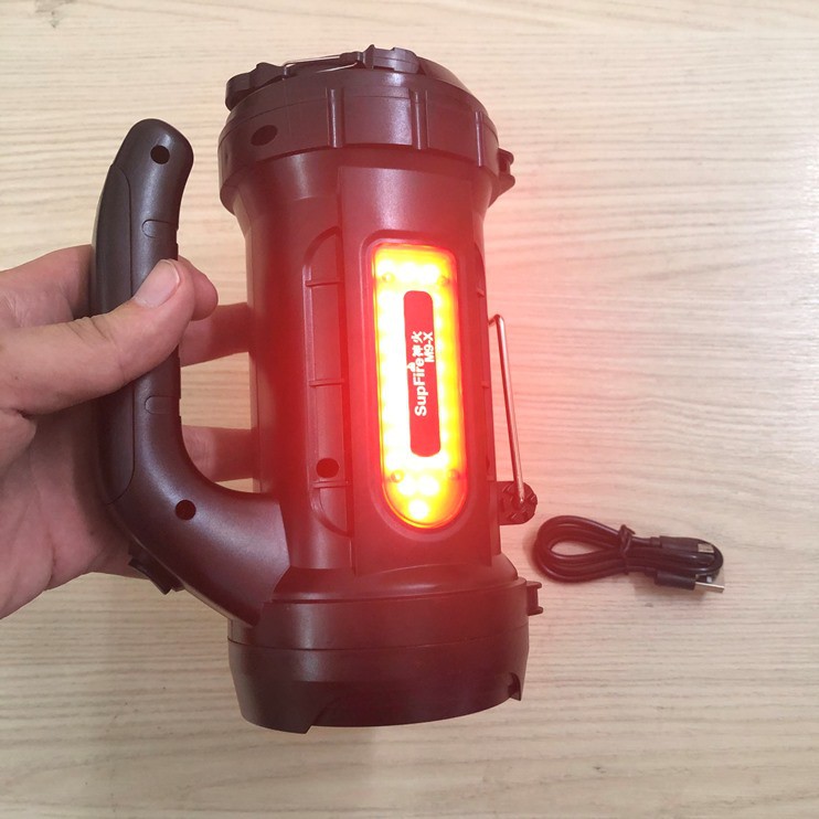 Đèn pin siêu sáng Supfire M9-X phù hợp để cắm trại, cứu hộ cứu nạn – (mã DP96)