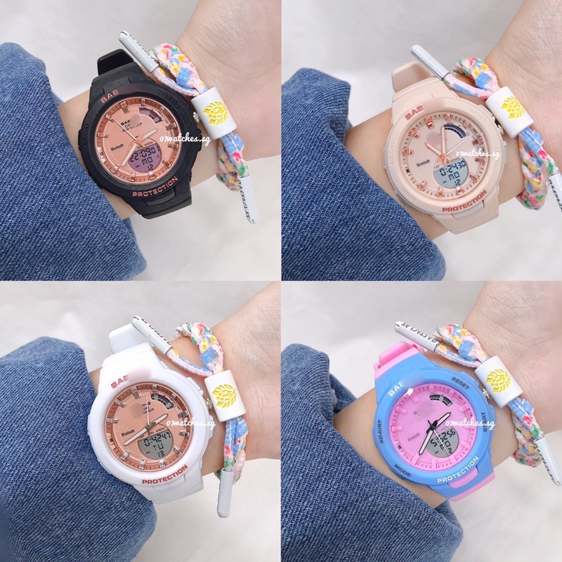Đồng Hồ Thời Trang Cho Nữ BG100 Dây Cao Su Nhiều màu Hot ( ảnh thật tự chụp) | BigBuy360 - bigbuy360.vn