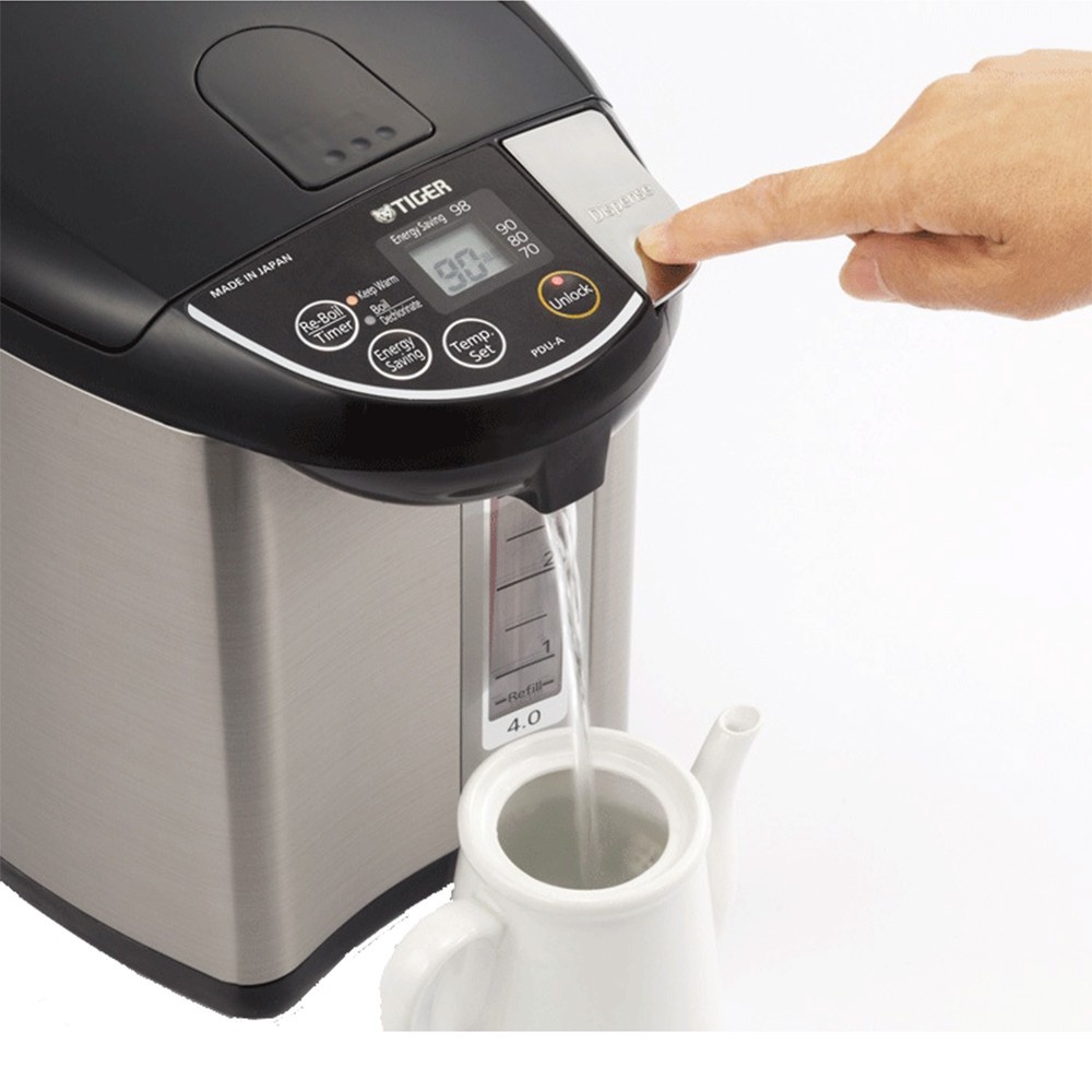 Bình thủy điện tử Tiger PDU-A40W - Dung tích 4.0L