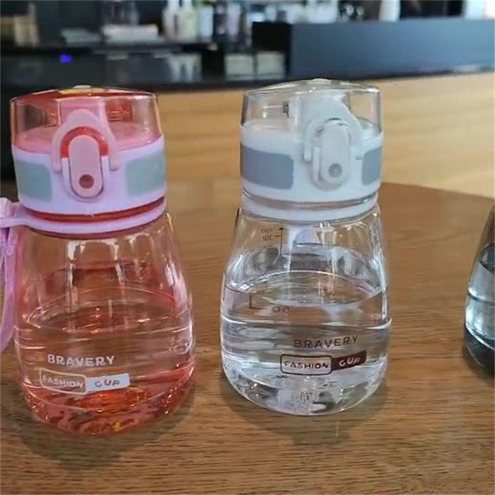 Bình Đựng Nước 400ML Nắp Lật Chống Rò Rỉ Có Thể Tái Sử Dụng