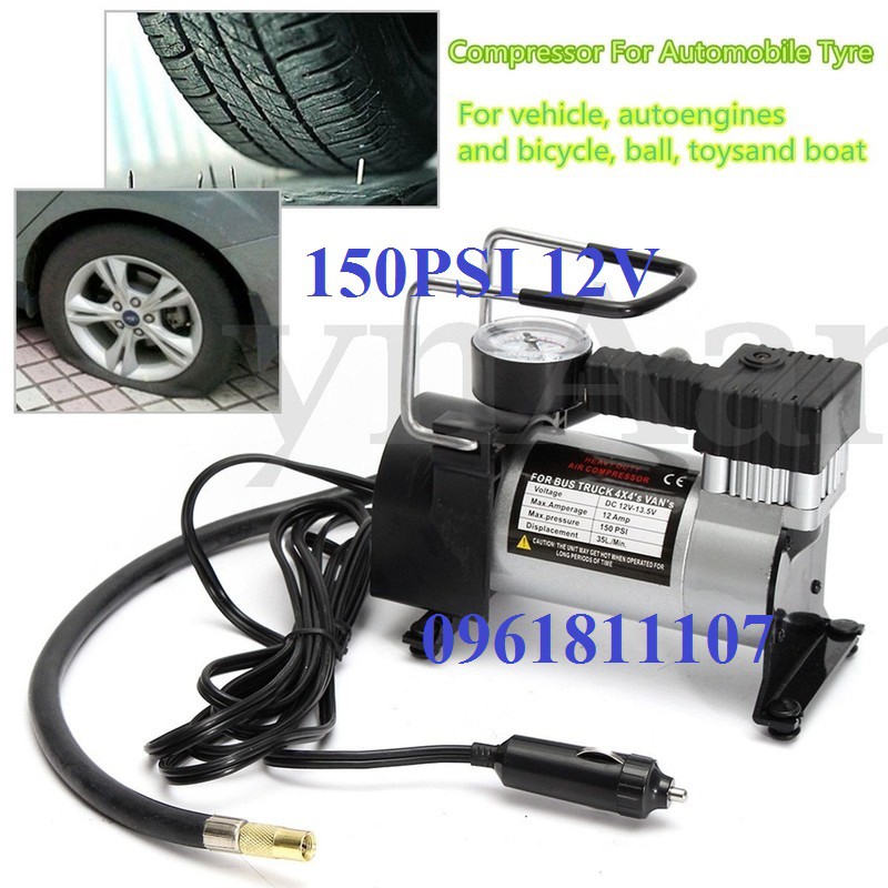 máy bơm lốp ô tô 12v hàng tốt