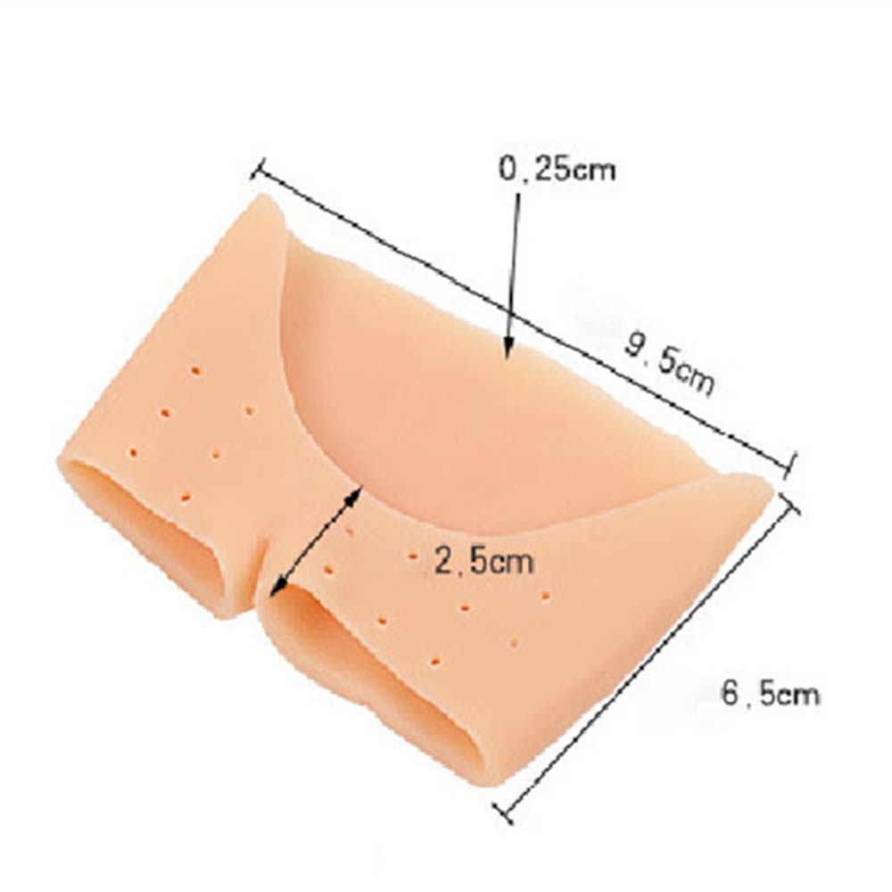 [Hàng mới về] Cặp Đệm Bọc Bảo Vệ Ngón Chân Bằng Silicone Gel Mềm Dùng Khi Mang Giày Cao Gót Màu Sắc Tùy Chọn