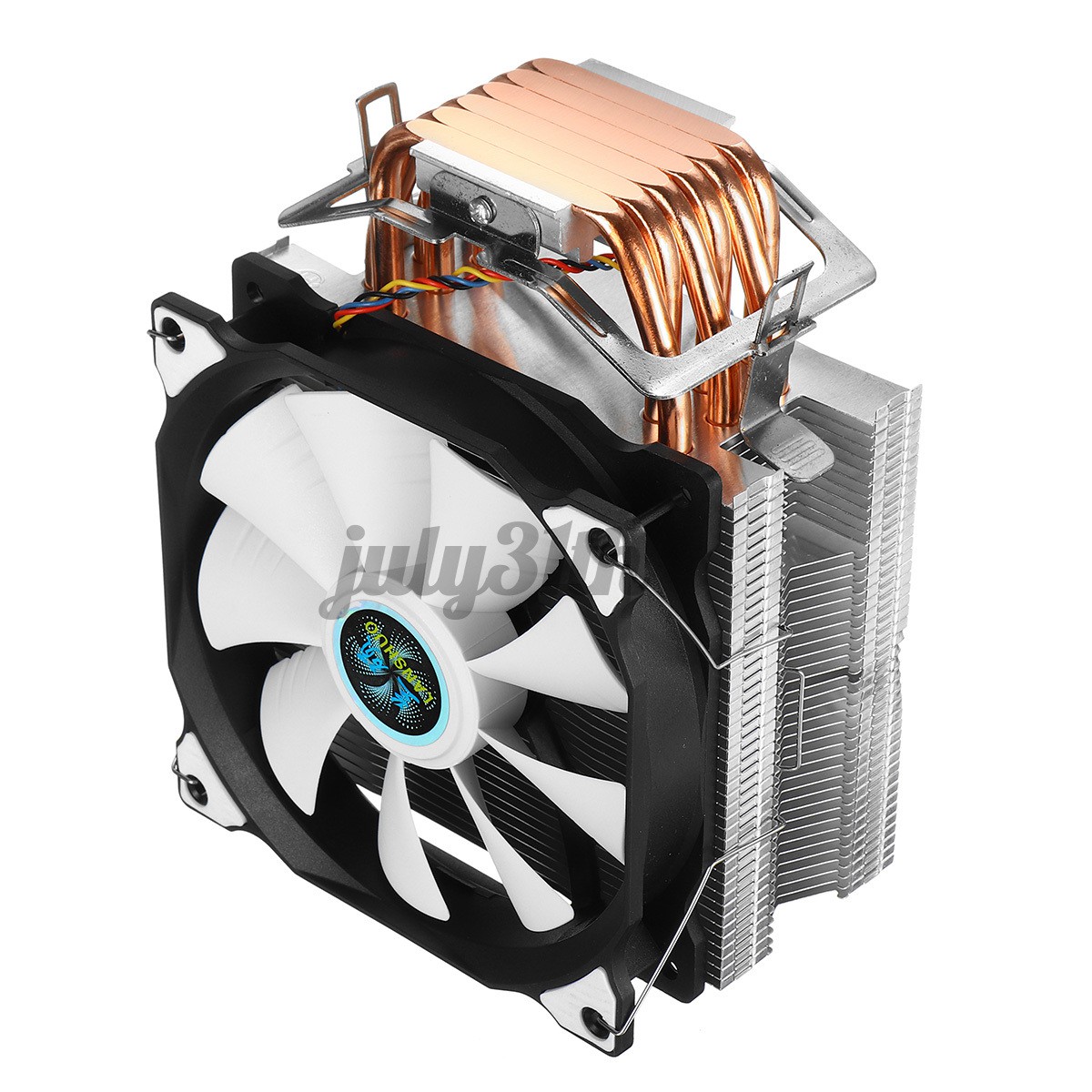 CPU Cooler 6 Heatpipes 4Pin 120mm Fan Cooling For LGA 775/115X//1366 and AMD