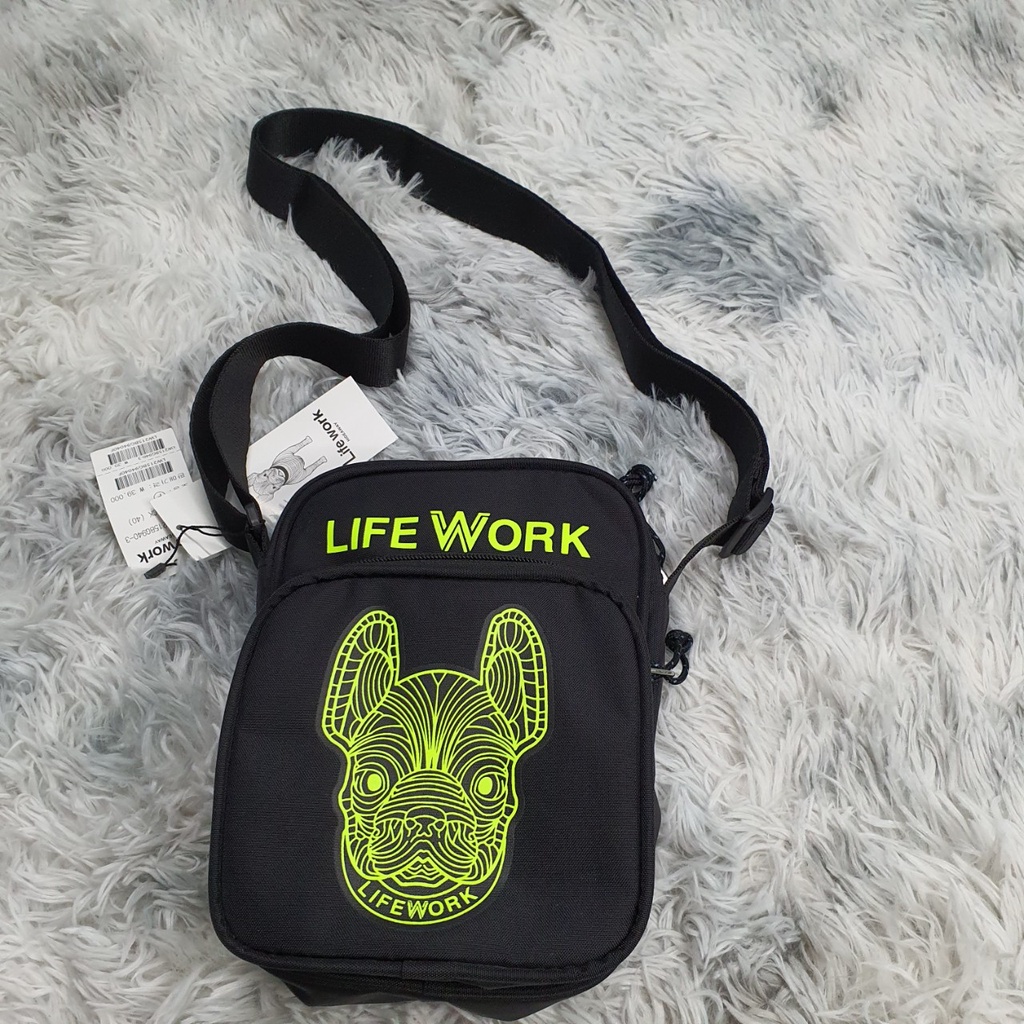 Túi Đeo Chéo LIFEWORK LK1 Logo Mini Bag Full Tag Code