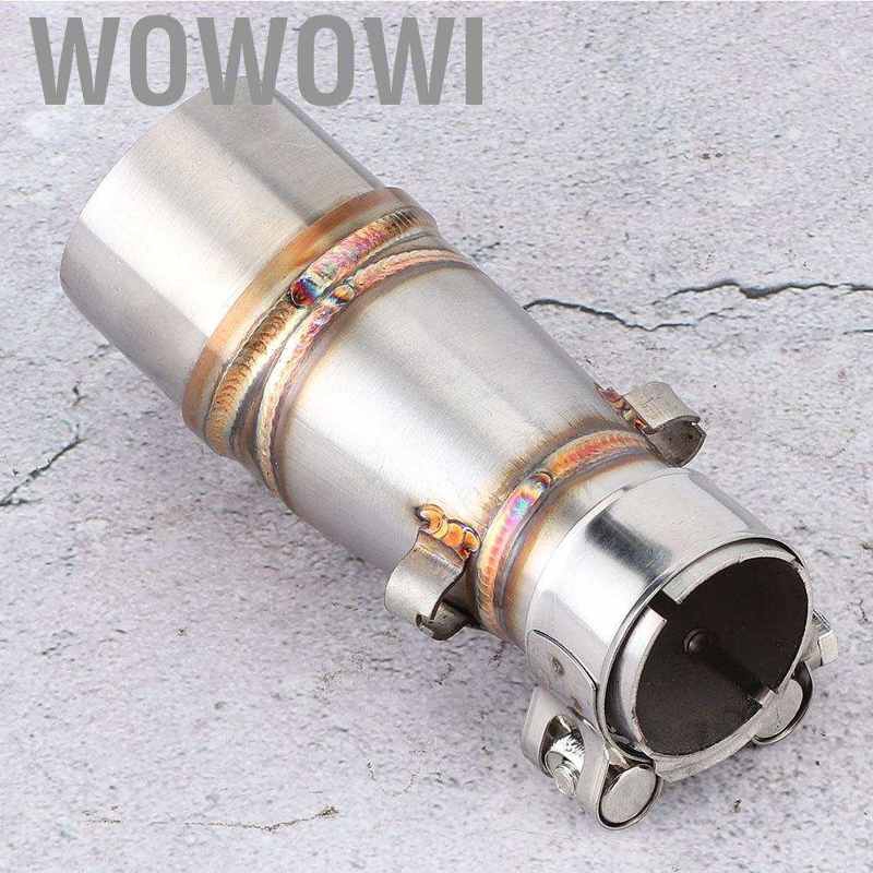 Đầu nối ống pô xả xe mô tô Bằng Thép Không Gỉ Kawasaki Z250 Ninja 250 300