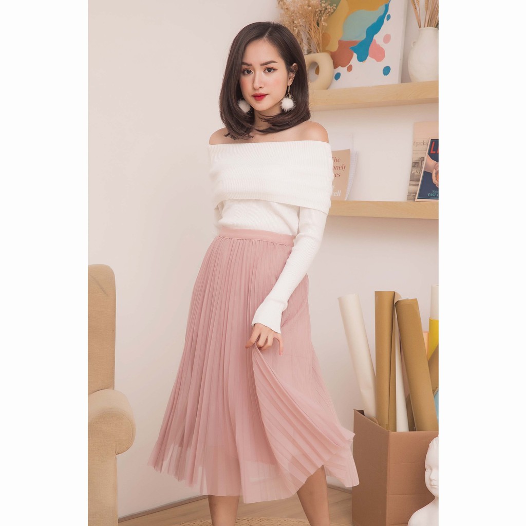 KOKA Chân váy xếp ly voan 06004 | BigBuy360 - bigbuy360.vn