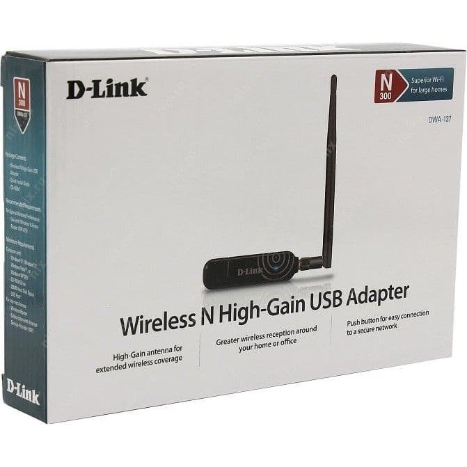 Usb Không Dây Dlink Dwa-137 Tốc Độ Cao 300mbps