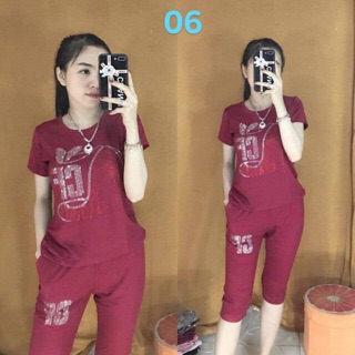 Bộ thun thái lửng Freesize dưới 60 kg