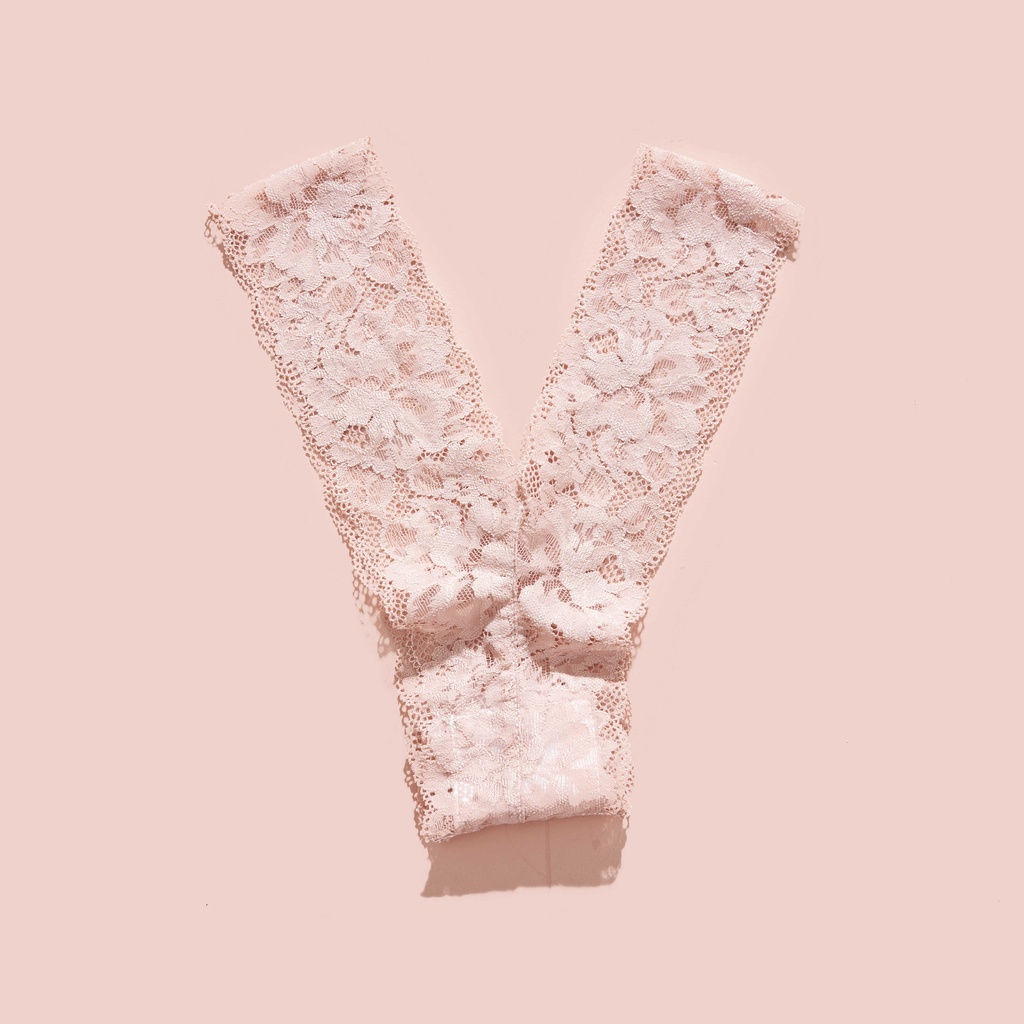 Quần lót ren lọt khe nữ chữ Y ren mềm nude hồng co giãn đáy cotton kháng khuẩn gợi cảm sexy cao cấp có size Mebra A008