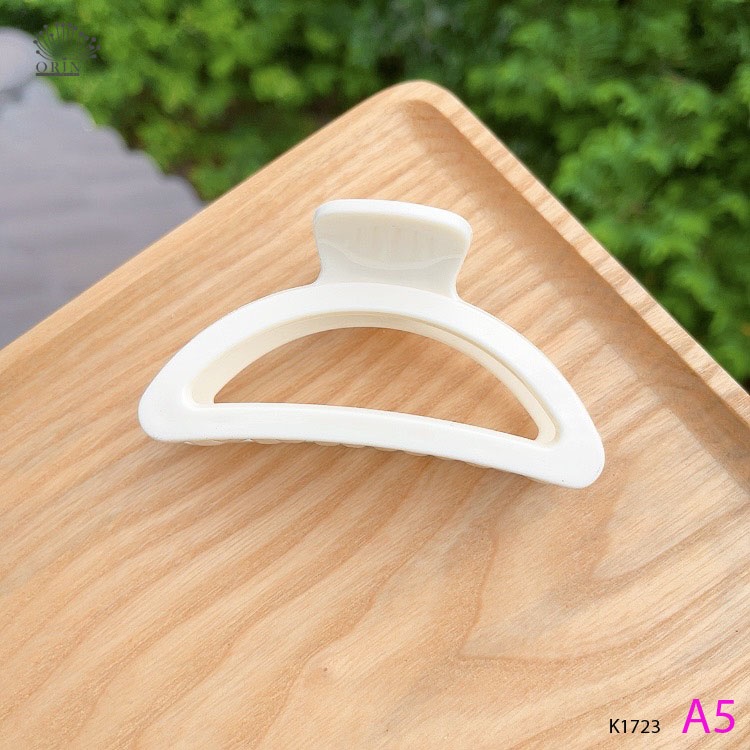 Kẹp tóc càng cua nhiều kiểu trắng sữa phong cách sang trọng Orin K1723