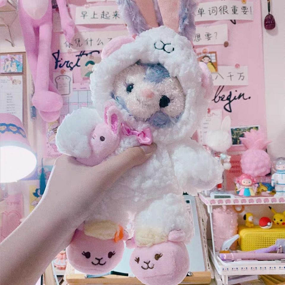 Thú nhồi bông hình thỏ dễ thương dành cho bé