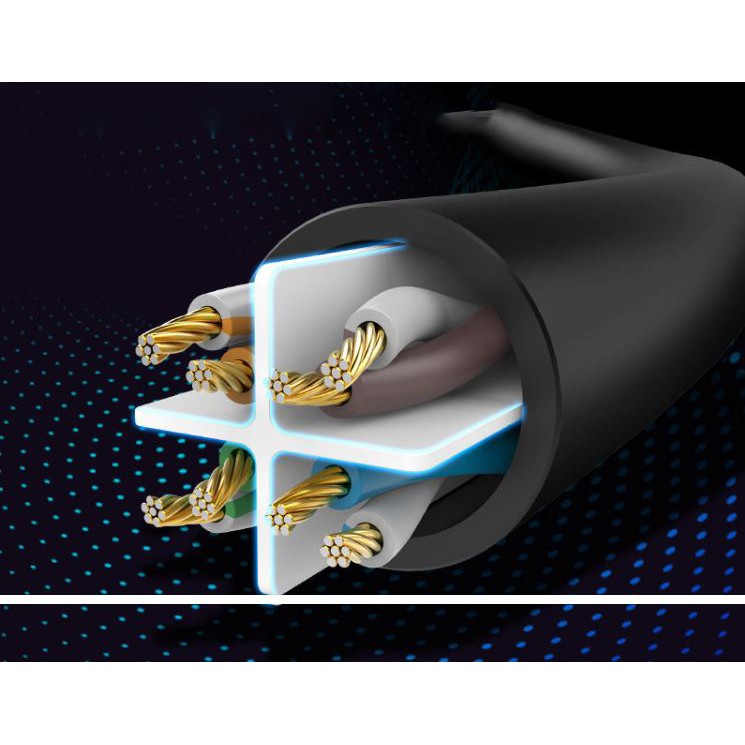 Cáp mạng đúc sẵn Cat6 24AWG CU Ugreen ( 50191, 50193 , 50194 )