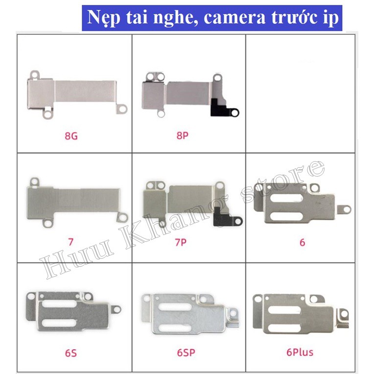 Nẹp camera trước iphone