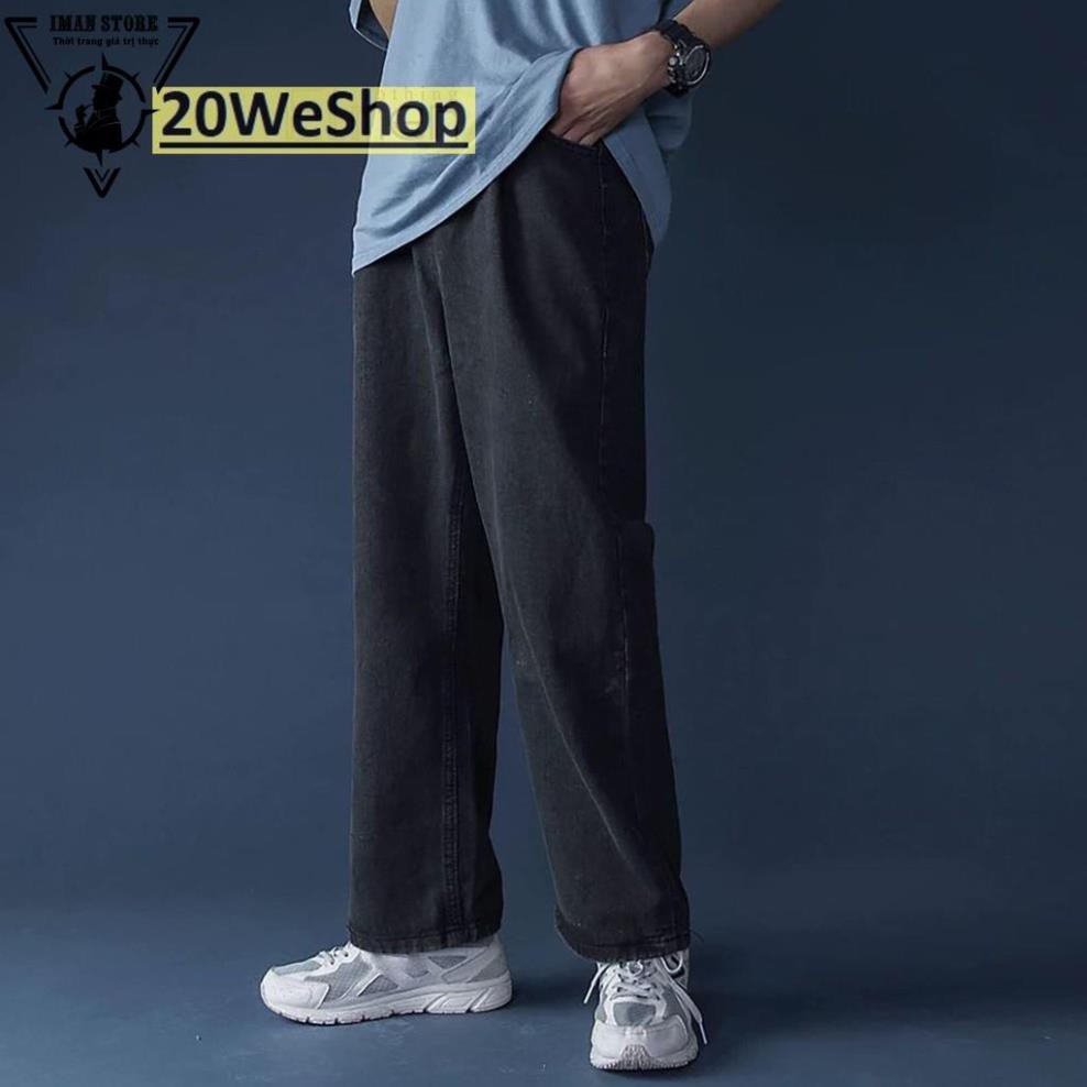 Quần Jean Ống Rộng, Baggy nam Dáng Suông Trơn 2021 SR-03 | BigBuy360 - bigbuy360.vn