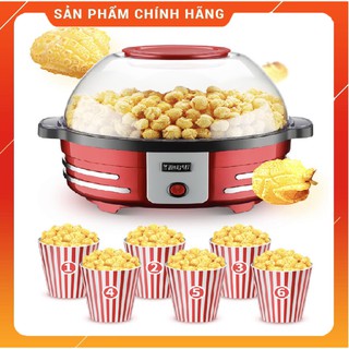 Máy làm bắp rang bơ, bỏng ngô, nướng thịt 2 in 1 tự động 5L - YD108B cao cấp tiện lợi