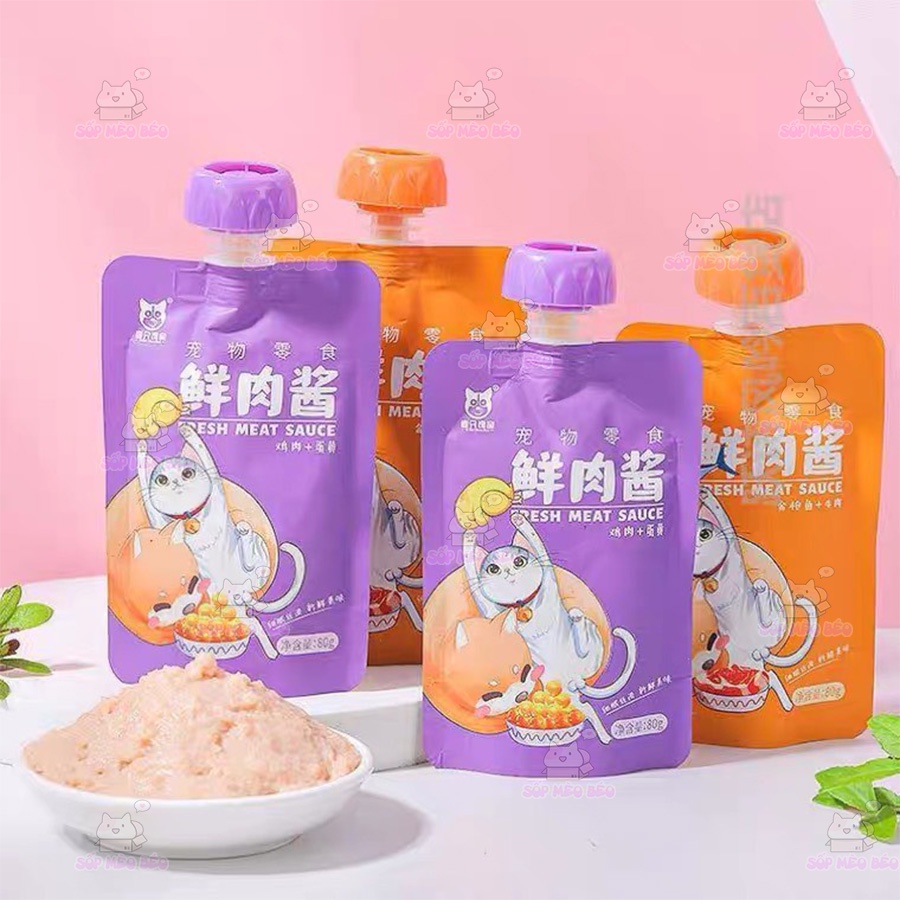 Súp Nắp Vặn LinYi 80gr dạng sệt giàu chất xơ ổn định tiêu hóa