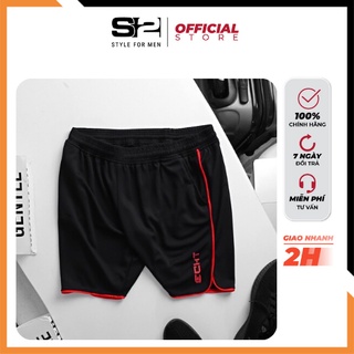 Quần Đùi Thể Thao Nam Co Giãn Tập GYM ECHT Cao Cấp Chất Đẹp Mặc Hè S2 Sport QD15T