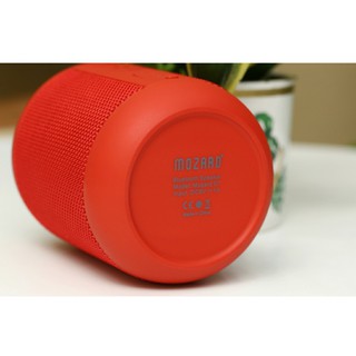 Loa Bluetooth Mozard E7 (Đỏ) like new 95%
