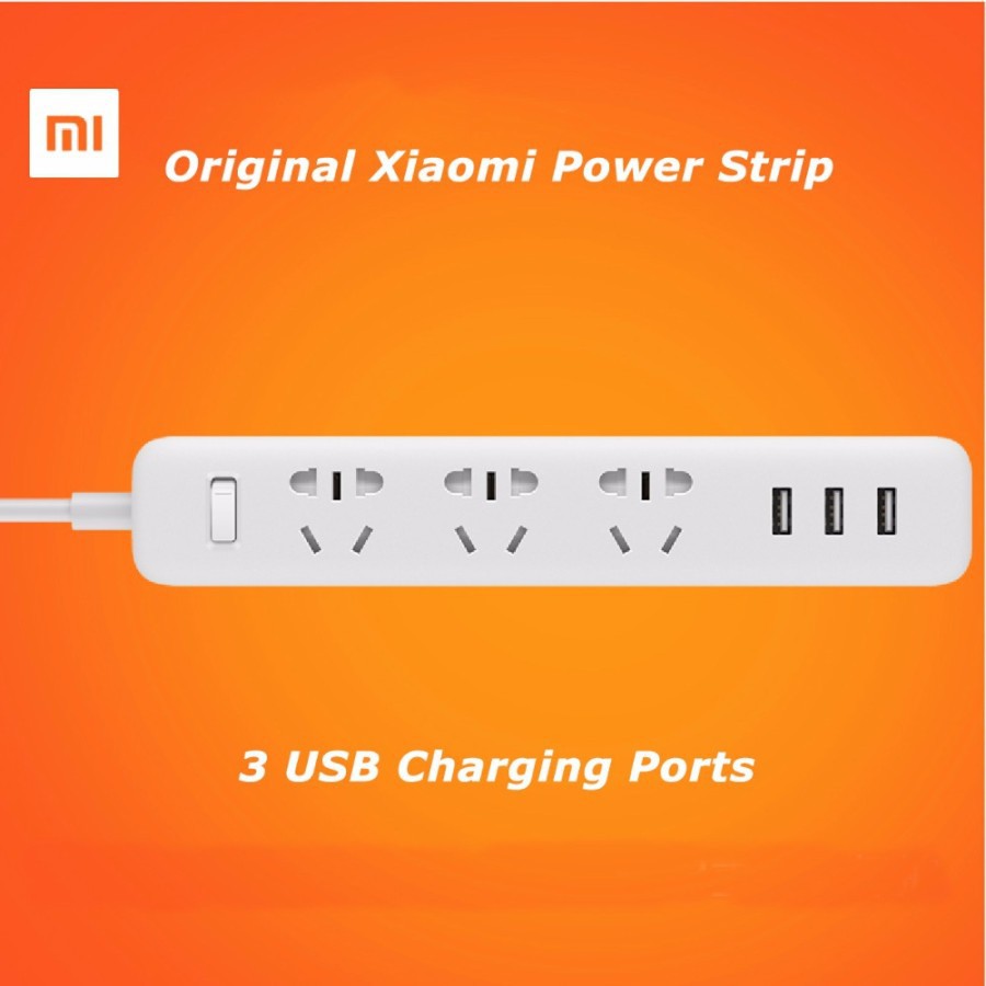 Ổ Cắm Điện Thông Minh Xiaomi Mi Smart Power + 3 Cổng Usb 2a