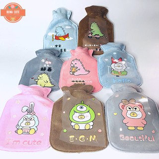 Túi chườm bụng kinh nóng 🔥 lạnh dành cho bạn gái dễ thương loại túi nhung mịn