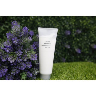 Sữa rửa mặt trắng da Muji Nhật Bản 120g