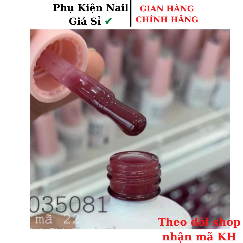 Sơn thạch bobo màu Hồng Mã 22 hót hít ( phụ kiện nail giá rẻ )