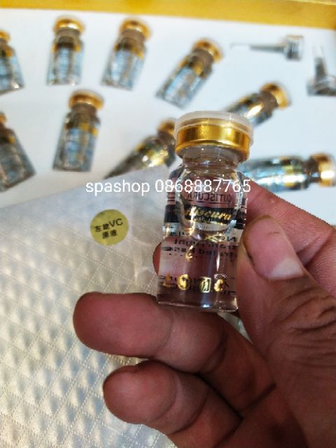 Tế bào gốc cutiscura mụn,trắng da,trẻ hóa,nám tàn nhang sẹo rỗ  tặng kèm nút chiết dùng lăn kim phi kim bôi dưỡng