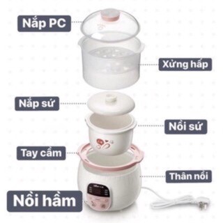 Nồi nấu cháo chậm Bear
