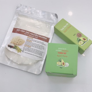 Combo kem dưỡng da Bơ Thiên nhiên