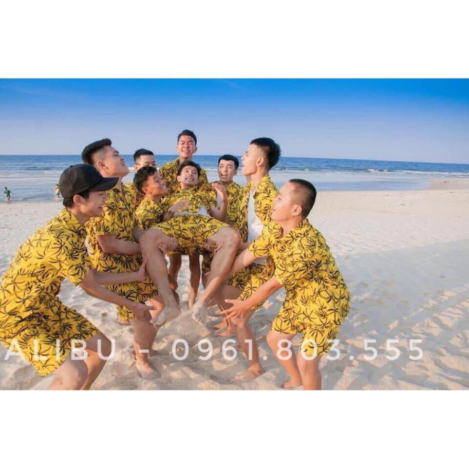 (Giá Sỉ)Áo sơ mi hoa quả đi biển, áo đôi, áo nhóm chất KATE THÁI ( đủ size) ་ | BigBuy360 - bigbuy360.vn